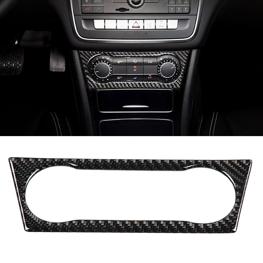 Car Air Conditioner AC Control Panel Frame Sticker Cover Trim for A B GLA CLA Left Drive #1