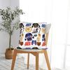 Heated Rivalry Rachel Reid - Shane & Ilya Square Pillow Case Cushion Cover Vintage Polyester Decor Pillowcase For Sofa 40X40Cm