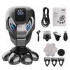 5 IN 1 4D Men's Rechargeable Bald Head Electric Shaver 7 Floating Cutter Beard Nose Ear Hair Trimmer Men Facial Cleaning Brush