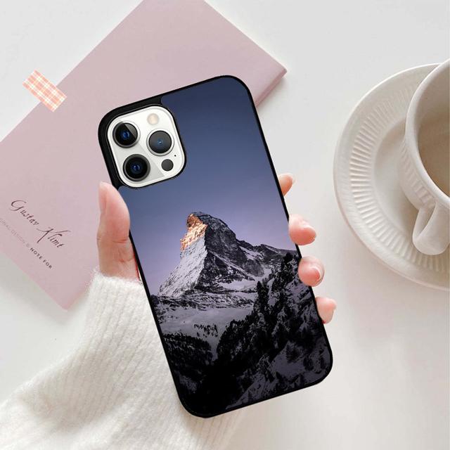 Чехол для телефона Zermatt Matterhorn Swiss Mountain для iPhone 17 Air 16 15 14 Plus apple 16 11 12 13 Pro Max coque