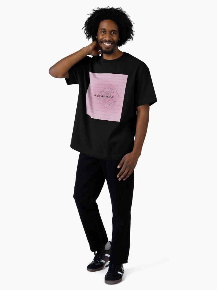 édith Piaf La vie en rose (French) Oversized T-Shirt