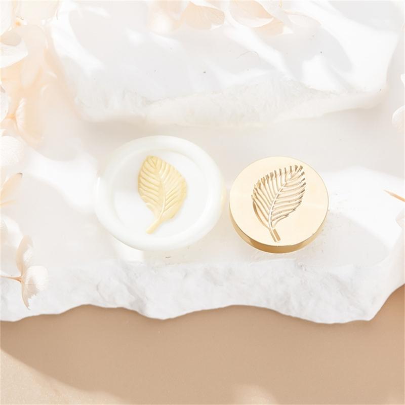 Серия «Фруктовые растения» Сургучная печать для рождественских конвертов, открыток, свадебных приглашений, декор, латунная печать с клевером для воска