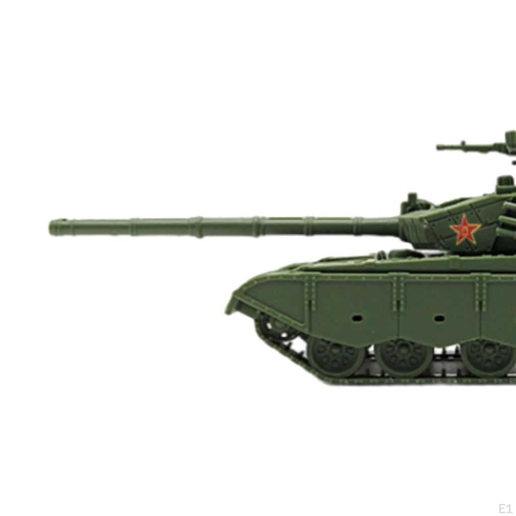 Модель танка в масштабе 1/72 Сборный игровой набор Коллекция Настольное украшение Гусеничный