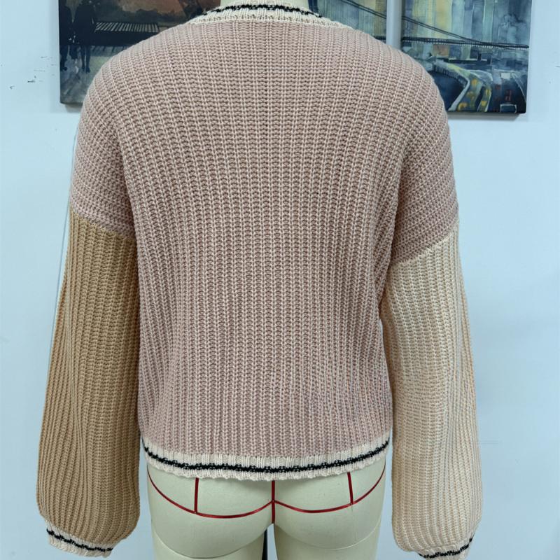 IHUASU Женский осенне-зимний темпераментный дорожный свободный вязаный кардиган куртка джемпер