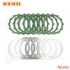 Motorcycle Accessories ZS177MM ZS194MQ-2 Clutch Steel Friction Paper-Based Plates Kit For ZONGSHEN NC250 NC450 KAYO BSE KEWS GR