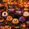 Glitter Filled Halloween Spooky Glitter Dumpling Squishies Toys Slow Rising Squishy  Party Favors