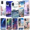 Эстетичный Аниме Пейзаж Чехол для Телефона для Samsung Galaxy A52 A51 A50S A12 A22 A32 A72 A10S A30S A31 A71 Note 20 Ultra 10 Plus S10 G