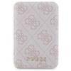Zestaw Guess Gubpm5P15S4Gemgp Iphone15 6.1 Hardcase + Powerbank 5000Mah Magsafe Różowy/Pink 4G Metal Logo