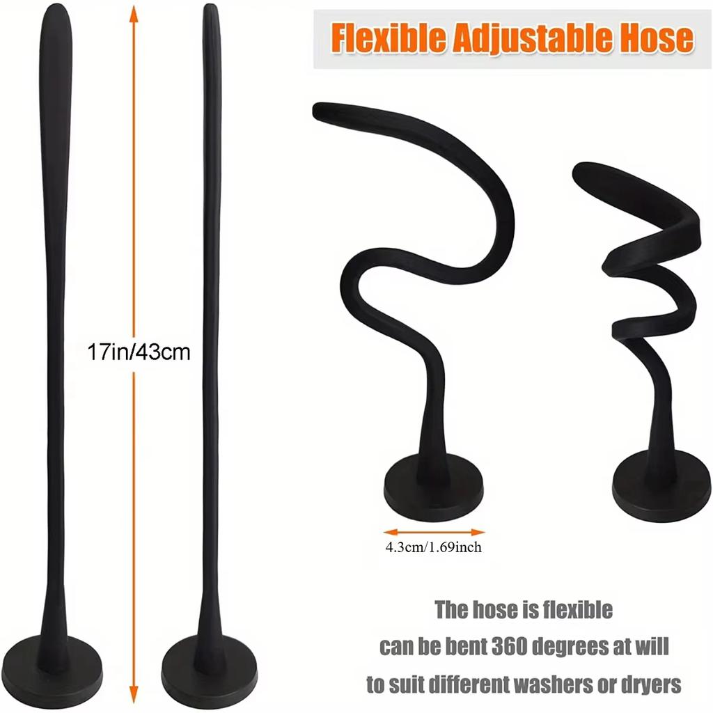 Magnetic Washer Door Prop-Stabilizer For Front Load Machines-Easy-Install Flex Design-Fits Most Washers & Rv Laundry Doors