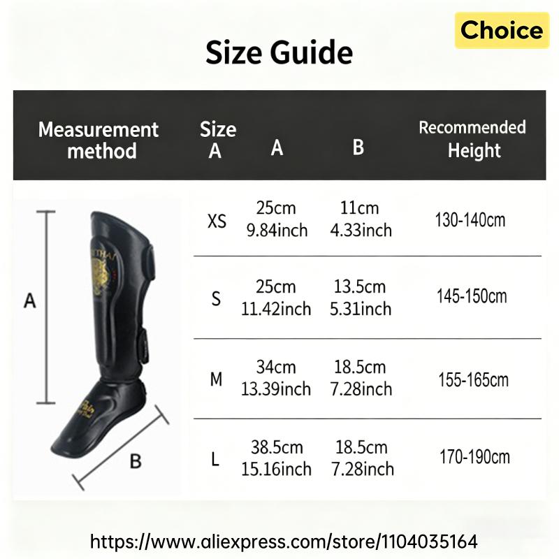 Kickboxing Shin Guards Muay Thai Shin Instep Protector Pads PU Leather Tiger Print Boxing MMA Martial Arts Leg Protection Gear 1