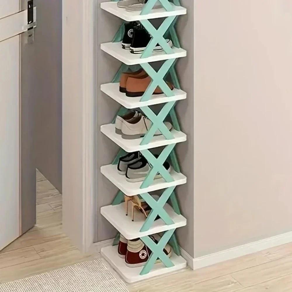 5/7/9 Layer Shoes Racks Storage Organizer Detachable Shoe Racks Family Household Rack Multi Layer Shoes Shelf Color Cabinet