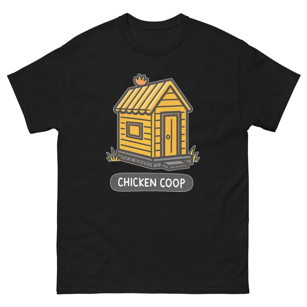 Chicken Coop Farming Rural Life Agriculture T-Shirt