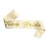 European And American Bachelorette Party Bridal Wedding Etiquette Belt Bridesmaid Shoulder Strap Ribbon Customization