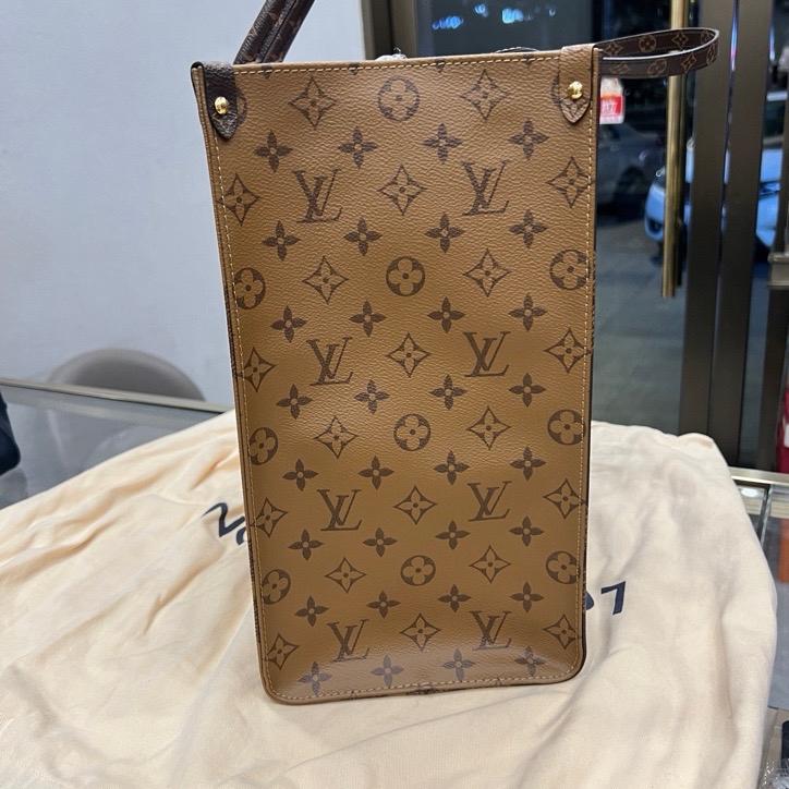 [Б/У] Louis Vuitton Onthego GM 'Коричневый канвас Monogram/Коричневый канвас Monogram Reverse' - Очень хорошее состояние #1MX8MJX