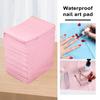 125 шт одноразовых полотенец для стола для дизайна ногтей, водонепроницаемый 3-слойный коврик для дизайна ногтей, бумажные листы, чистые подушечки, коврик для стола для татуировки, маникюрный стол