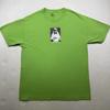 Stray Rats No Control Футболка с принтом Nun Green Сделано в США Miami Skate Tee Гранж