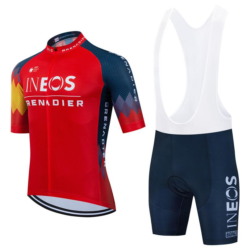 Bike Sweatshirt Men's Road Cycling Clothing Summer Bike Strap Set Summer Breathable Road Cycling Suit Set