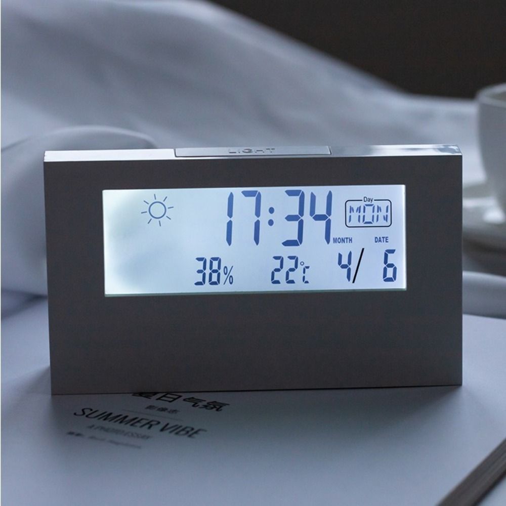 Термометр Thermomete Hygromete Электронный будильник Метеостанция Датчик температуры Крытый