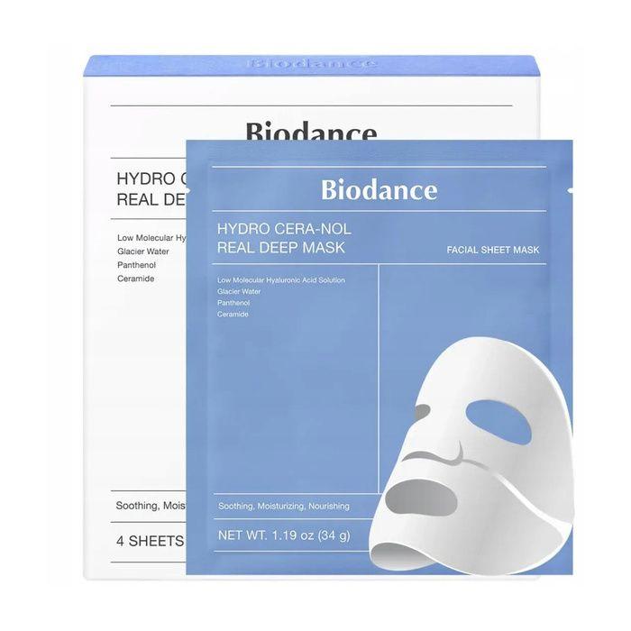 Masque Visage Hydratant - BIODANCE - Hydro Cera-nol Real Deep Mask - 34g - Vegan - Peaux Sèches