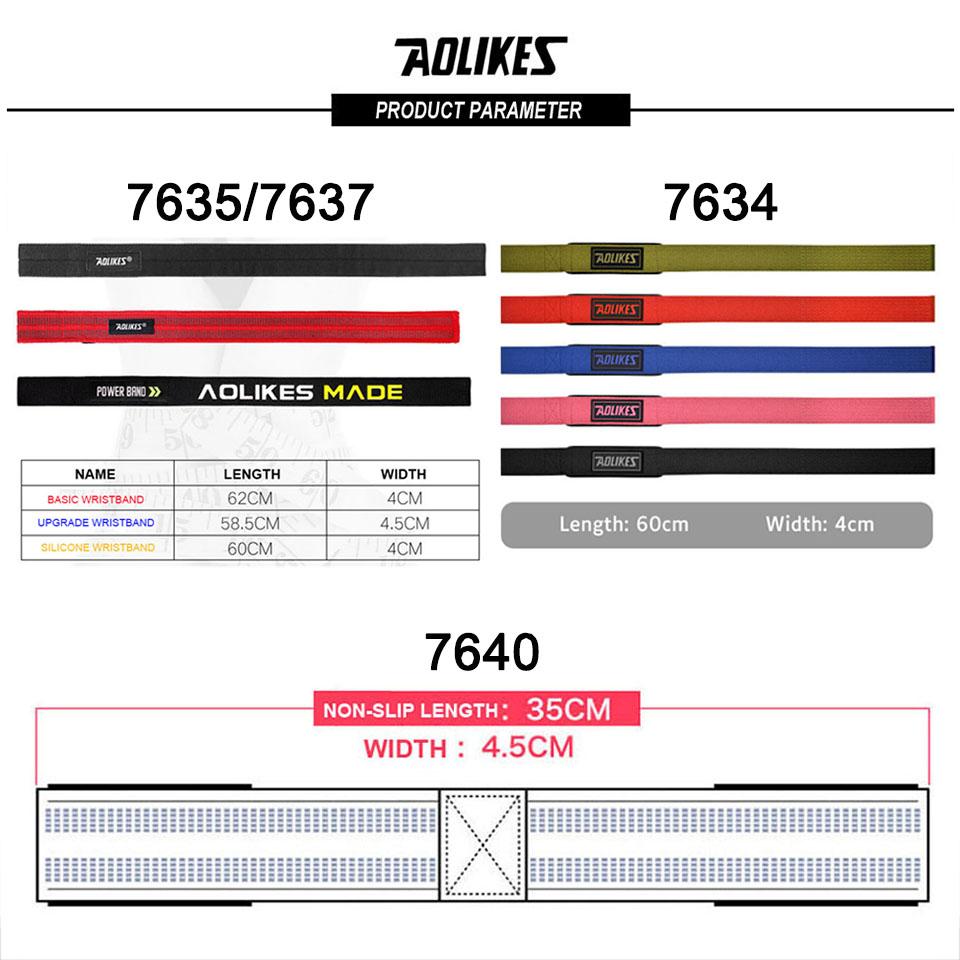 Aolikes Лямки для тяжелой атлетики 1 пара Подъемные кистевые Нескользящие Лямки для силовых тренировок Становая тяга Кроссфит Накладки для рук Поддержка запястья