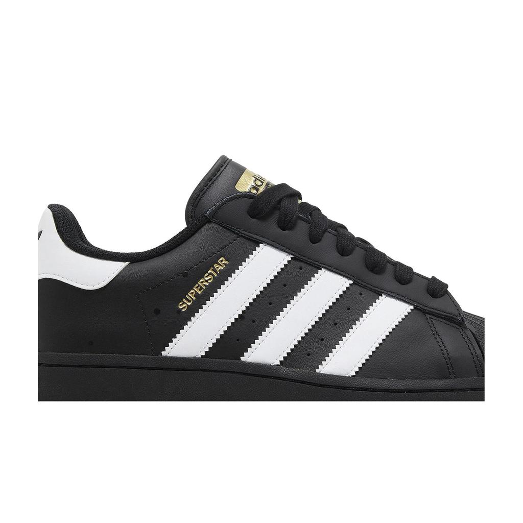 adidas Superstar XLG 'Черный' (унисекс) Черный / Облачно-белый / Золотистый металлик Кеды для скейтбординга IG9777