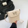 Fashion Korean Style Gentle Bow Small Bag for Women Spring New Crossbody Bag Bucket Bag for Women