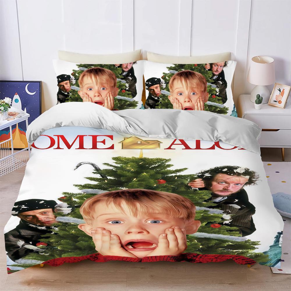 Home Christmas A-Alone Duvet Cover Set Soft Wash Bed 3 Piece Summer Comfortable Student Dormitory Home Baby Bedding Best seller