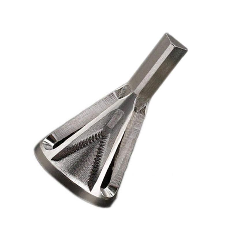 1 шт., инструмент для удаления заусенцев из нержавеющей стали, инструмент для снятия внешней фаски, сверло для удаления заусенцев, серебряные аксессуары, ручные инструменты, деревообработка