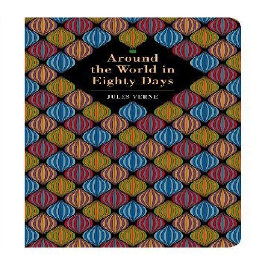 Around the World in 80 Days by Jules Verne Hardback Book 9781914602498