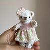 [USED] Mini Plush Little Sister Bear, Handmade Teddy Bear by an Overseas Artist