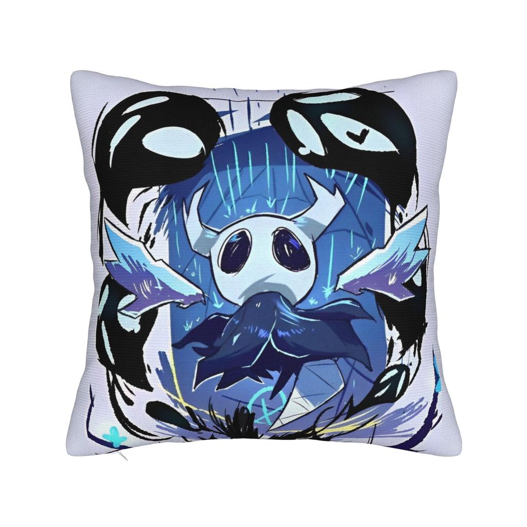 Hollow Knight Инди Игры Квадратная Наволочка Подушка-подушка для Action Adventure Новинка Декор на Молнии Наволочка для Автомобиля 18x18