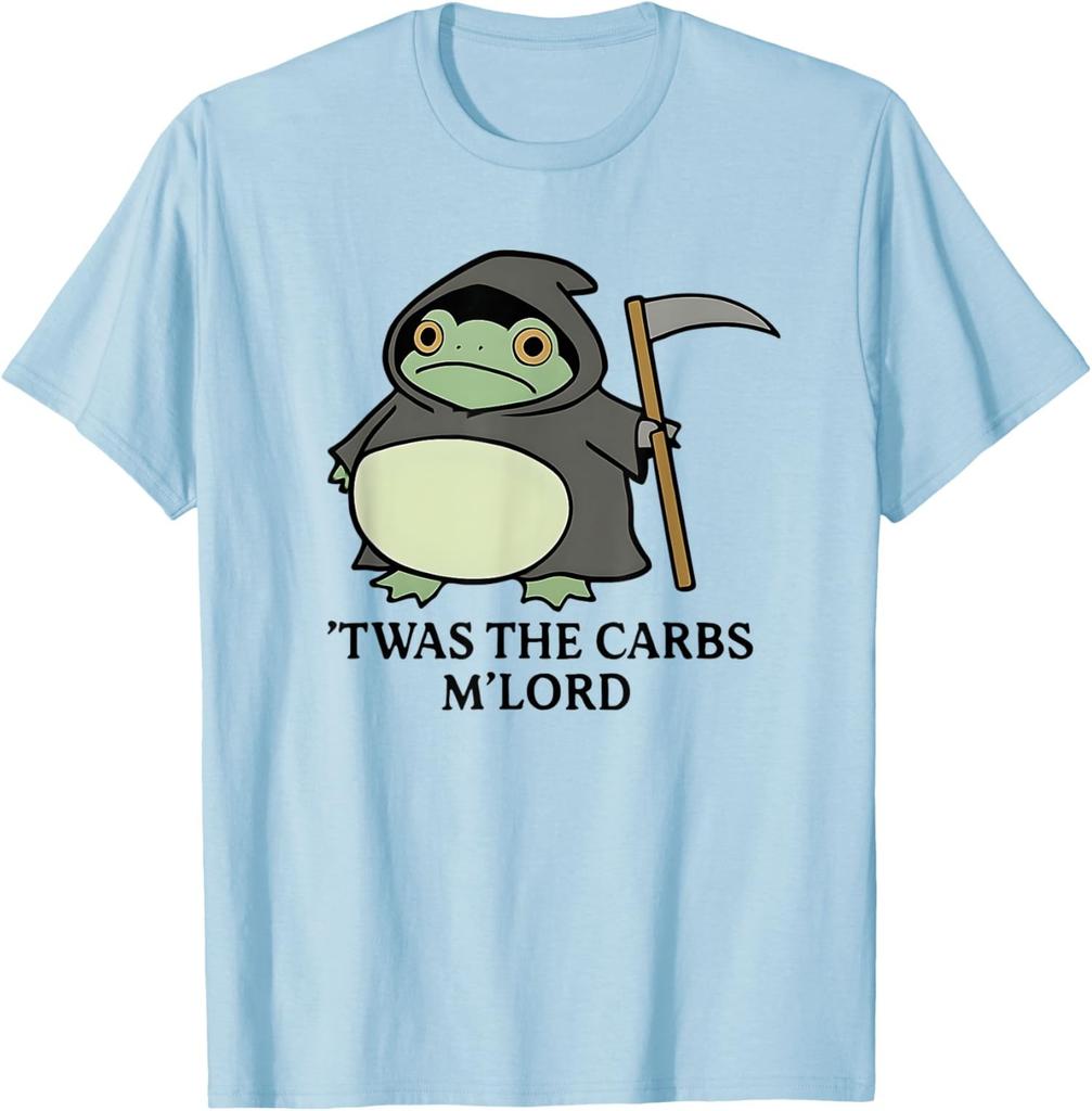 Funny Medieval Frog Lover TWAS The Carbs M Lord Unisex T-Shirt
