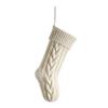 13Colors Christmas Big Stocking 46CM Knitted Stocking, Used For Hanging Christmas Trees, Family Party Decoration
