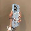 KT Cat Милый Магнитный Чехол-Присоска в Виде Яблока для iPhone 17 Pro Max, 16, 15 Pro, 14 - Новый Мультяшный Стиль