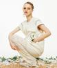 Pelimela Manuka Bootcut Lace Pants [Cream]