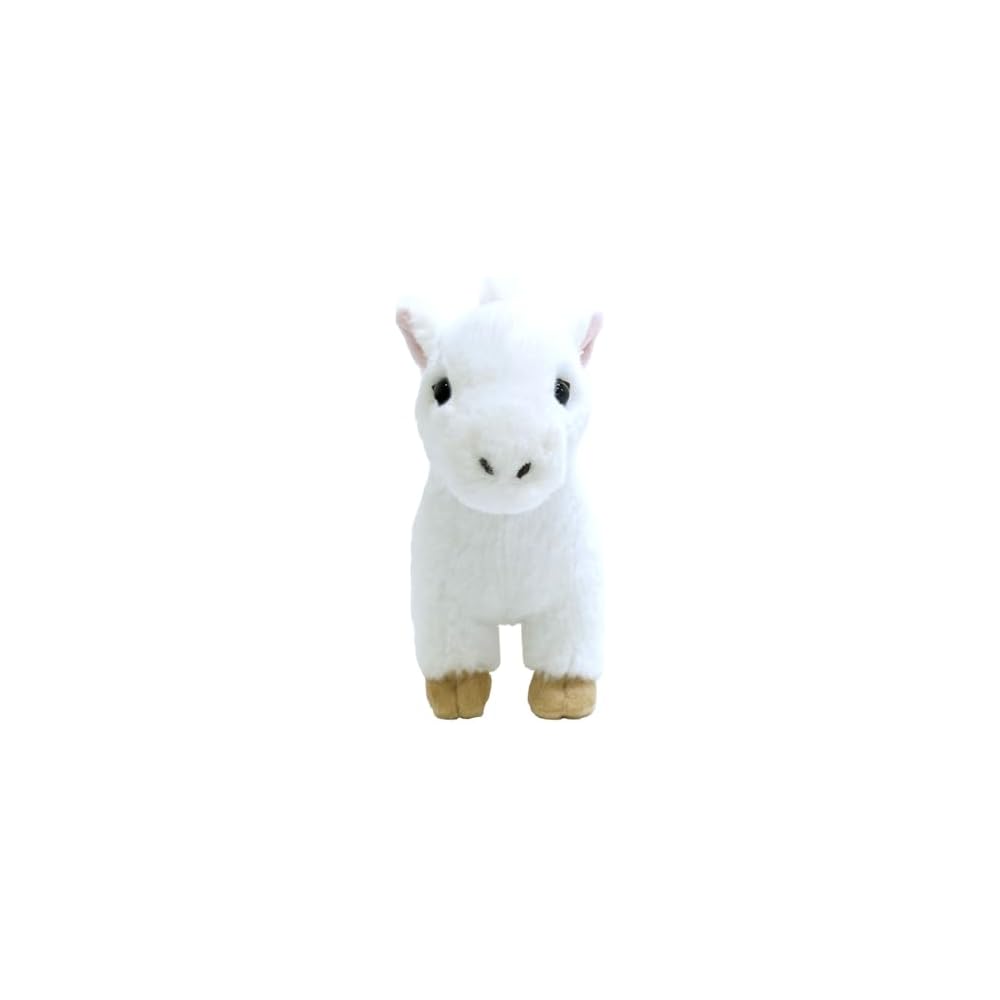 Плюшевая игрушка Sunlemon Fluffies Белая Лошадь 8x21x16см Милое Животное для Новогоднего Зодиака Год Лошади