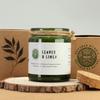 Greenman Woodwick Soy Candle – Leaves and Linen