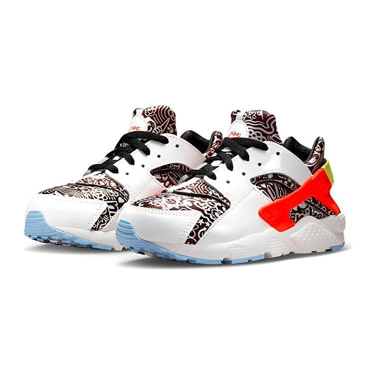 Nike Классические Винтажные Нескользящие Амортизирующие Устойчивые к Истиранию Низкие Беговые Кроссовки Белый Черный Красный DV2270-100