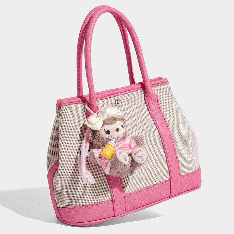 Super Popular Casual Handheld Bucket Bag for Women 2025 New Summer High-End Light Luxury Niche Crossbody Basket Bag