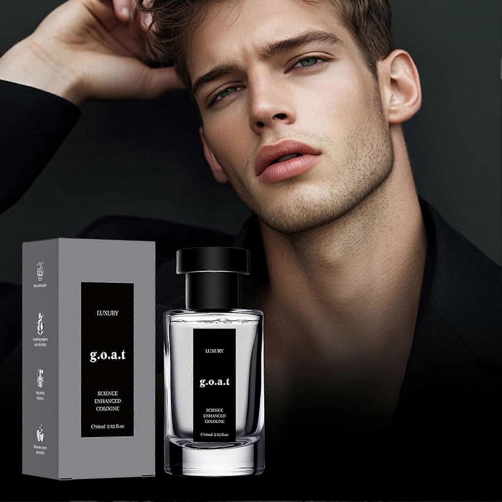 Luxury Perfume for Men - Ocean Aroma & Woody Amber Eau De Parfum, Long Lasting Luxury Cologne Fresh Long-Lasting Perfumes for Men less