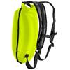 3-in-1 inflatable safety buoy, dry pocket + backpack - green