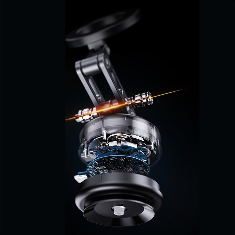 Secure Car Windshield Grip Vent Phone Bracket Magnetic Stand Vacuum Suction 360 Degree Rotation Adjustable Viewing Angle