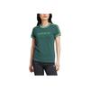 Adidas Originals Logo Three Stripes Round Neck Letter Short Sleeve T-Shirt Women T-Shirts Light-Green JJ1504