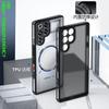Для Redmagic 11 Pro Чехол Матовый Прозрачный Акрил Защитная Задняя Крышка Телефона Для ZTE Nubia Red Magic 11 Pro Plus 5G Чехол Бампер