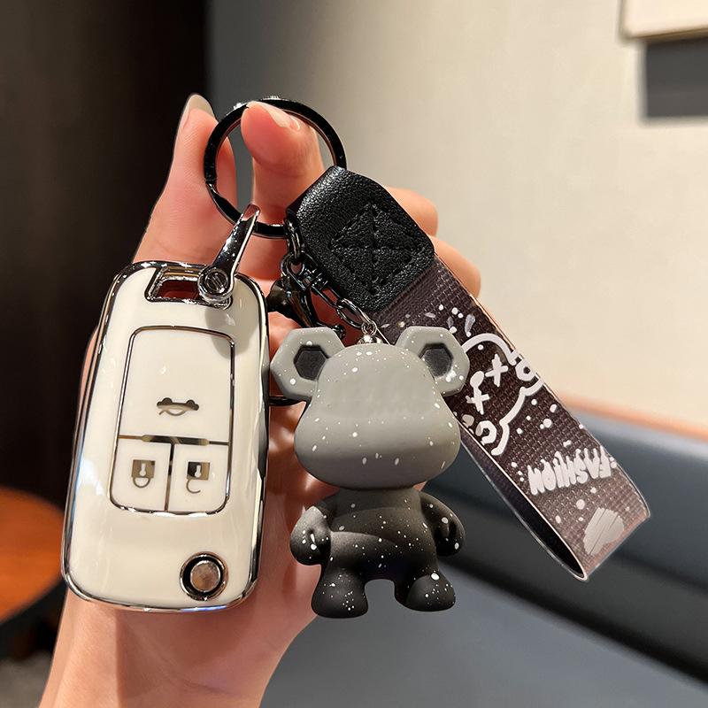 Новый чехол для автомобильного ключа из ТПУ для Buick, Chevrolet Cruze Aveo Trax, Opel Astra Corsa Meriva Zafira Antara J, аксессуары