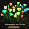 Solar LED Rose Flower Outdoor Light