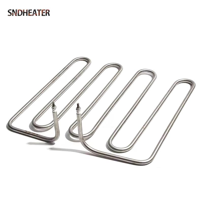 SNDHEATER 220В 3кВт Электрический 4U Нагревательный элемент 304SS Нагреватель для сушильной камеры Воздуха Запасная часть Замена для печи для сауны 305*305*100ММ(Ш*Д*В)