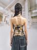 SOMSOC Halie Halterneck Top_Yellow