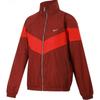 Nike Ss25 Windrunner Fashion Stand Collar Versatile Comfortable Jacket Women Jacket Red FV6305-619