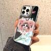 Mobile Phone Cases for iPhone 11 13 XR 15 Pro Max 12 14 Pro Max Case iPhone 16 XS Max Mirror Protective Case Mirror Exquisite Cartoon Waterproof